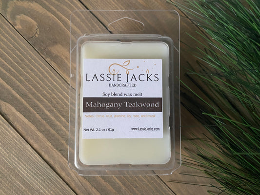 Mahogany + Teakwood Wax Melt