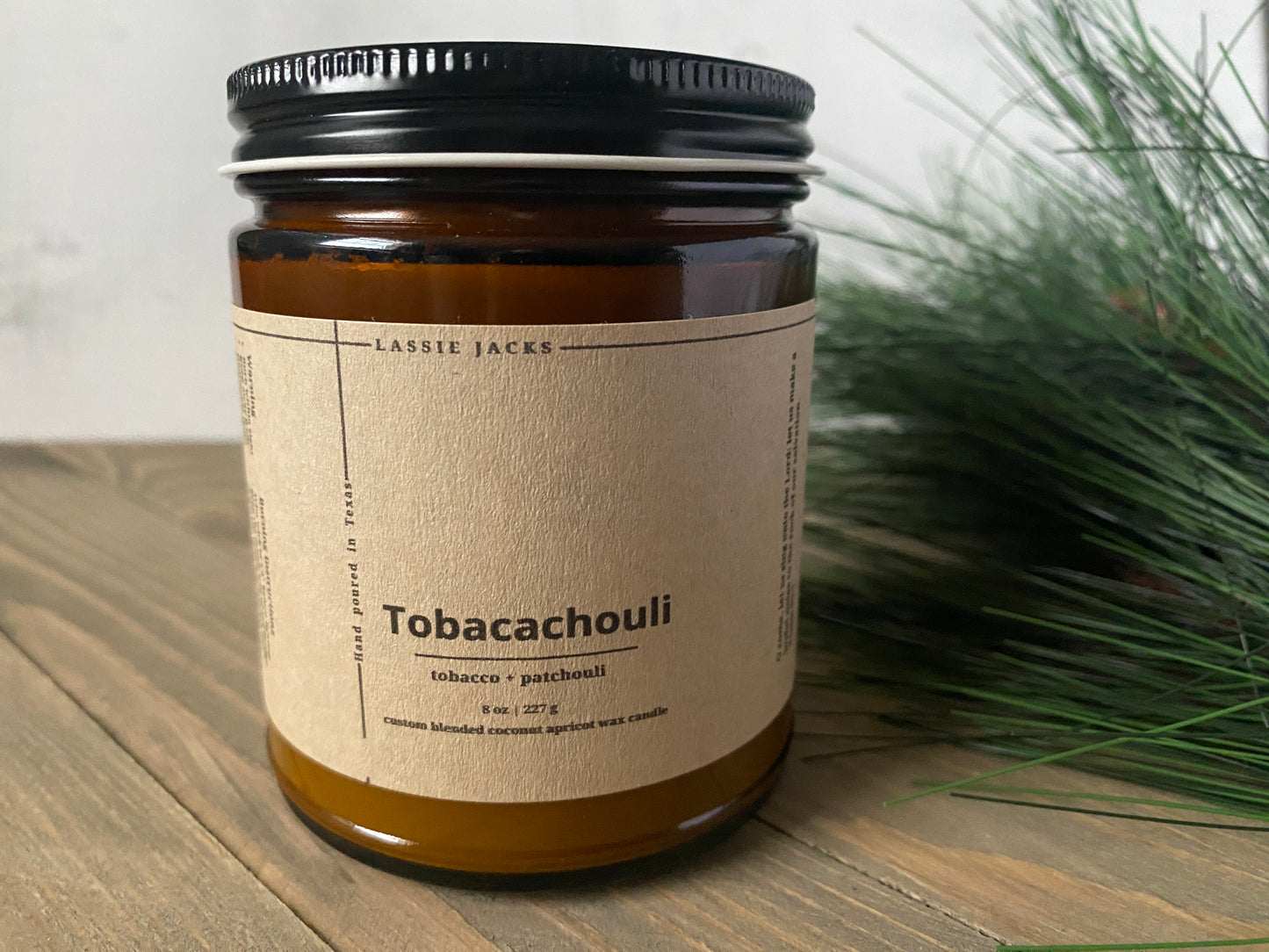 Tobacachouli | Coconut Apricot Blended Candle | 16oz Candle