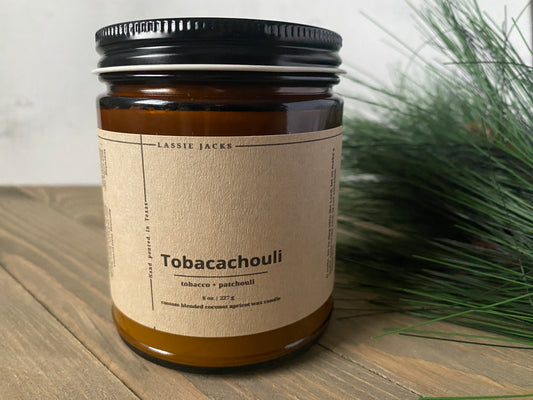 Tobacachouli | Coconut Apricot Blended Candle | 7oz Candle